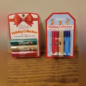 Blistex Holiday Collection Lip Balm,  6 Sticks Total